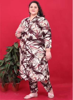 
                      Multi Colour Print Rayon Party Wear Kurti
