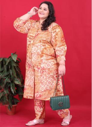 
                      Multi Colour Rayon Casual Kurti with Print Work